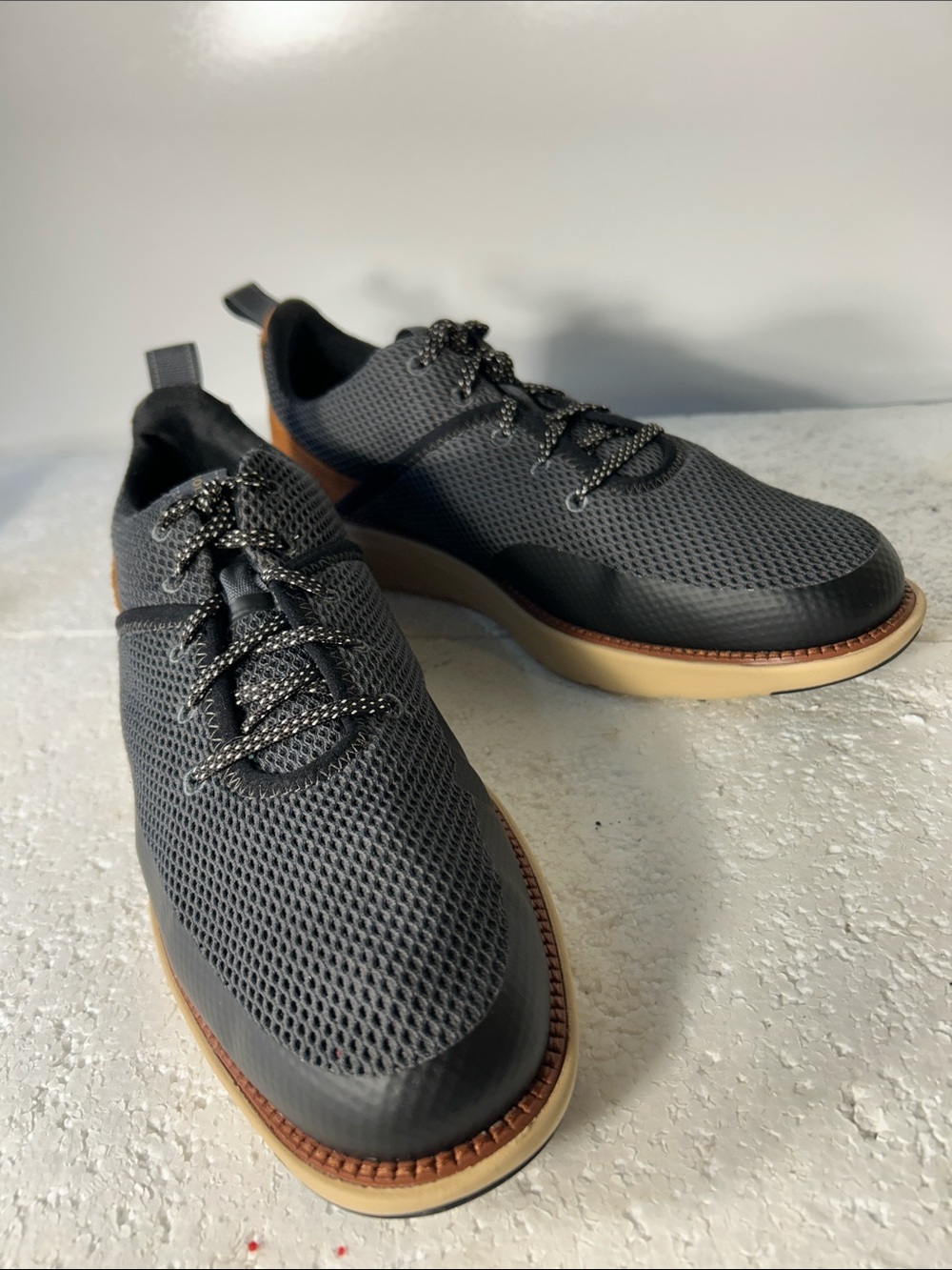 Cole Haan Mens SZ 10.5 Grand 360 Navy Sneakers Casual Comfort Preppy Staple